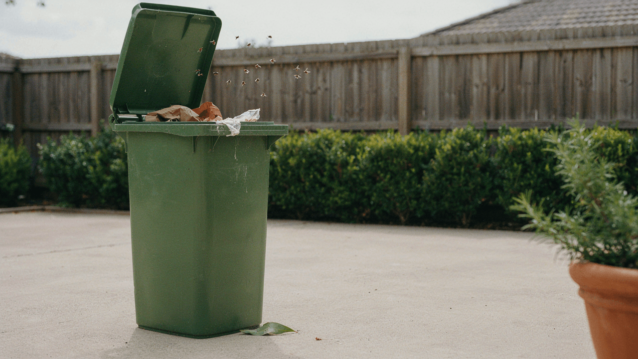 Fly Control For Wheelie Bins